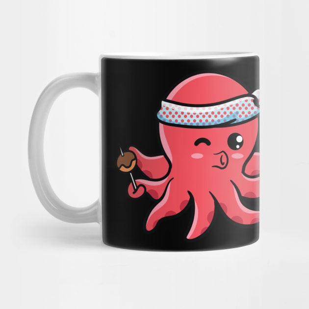 Kawaii Takoyaki Octopus by KawaiiAttack